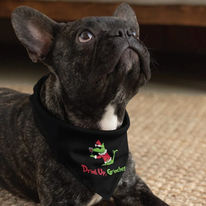 Drink Up, Grinches - Doggie Bandana