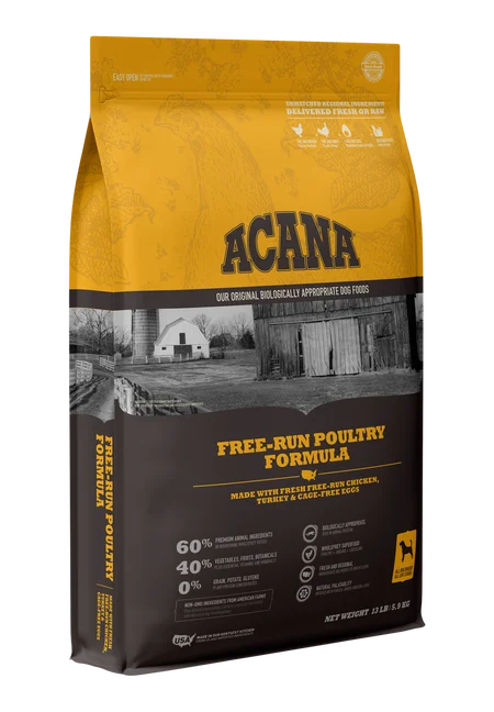 Acana Free-Run Poultry Formula Dry Dog Food