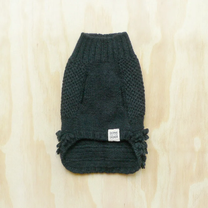 Ollie Turtleneck Sweater - Black