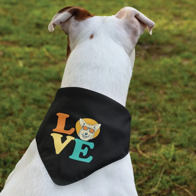 Dog Love (Corgi) - Doggie Bandana