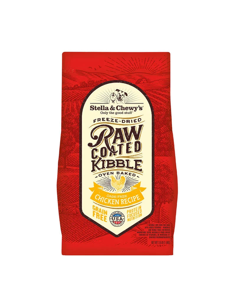 Stella & Chewy Raw Coated Chicken - Premium Dog Food for All Breeds