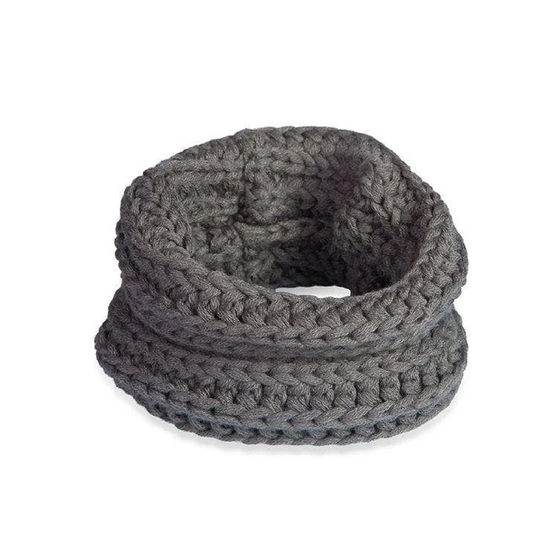 Dog Infinity Scarf - Charcoal