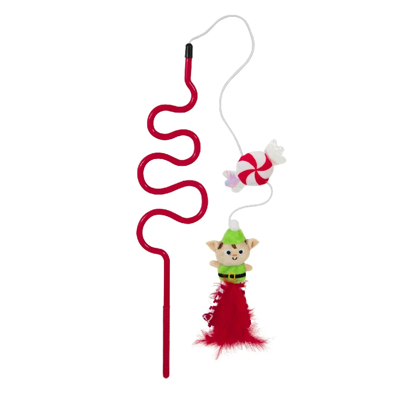 Mad Cat Elfin Around Wand Cat Toy