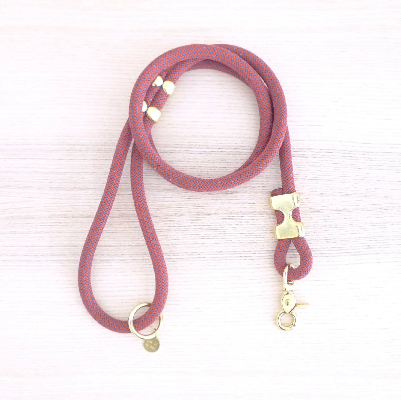 Fuji Rope Leash - Rose