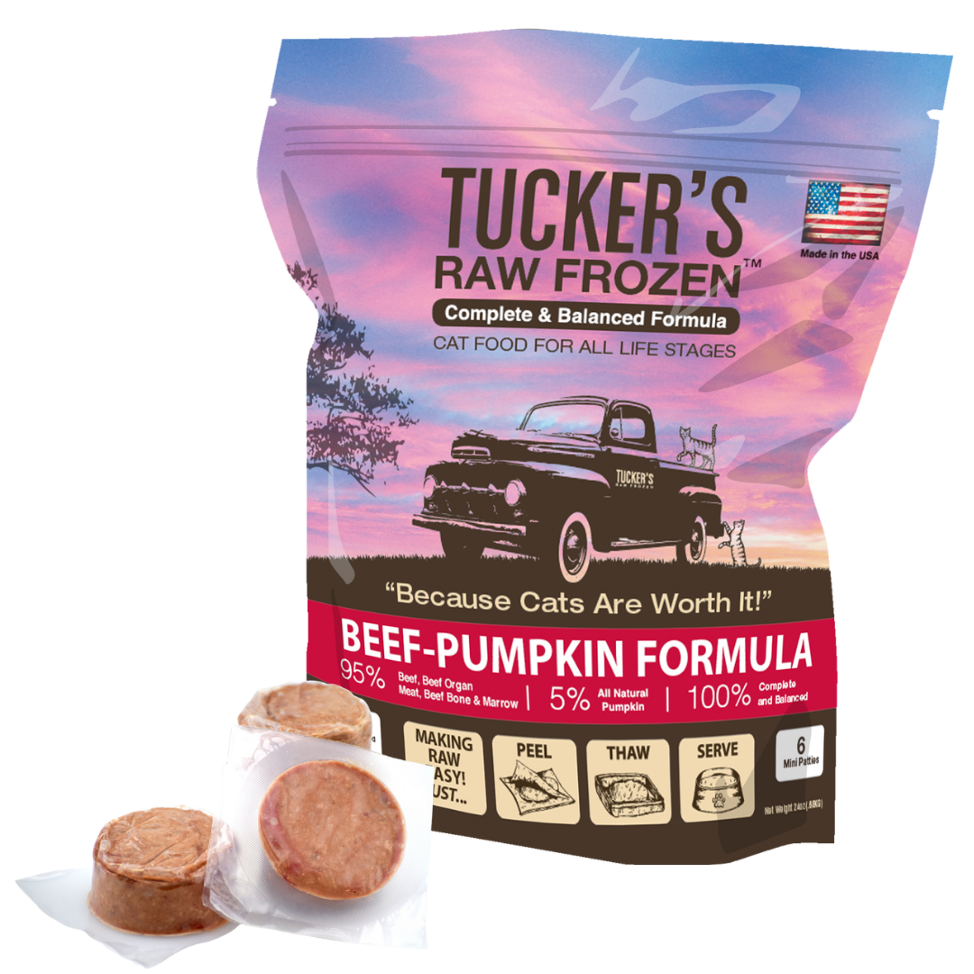 Tuckers Cat Beef & Pumpkin 24oz