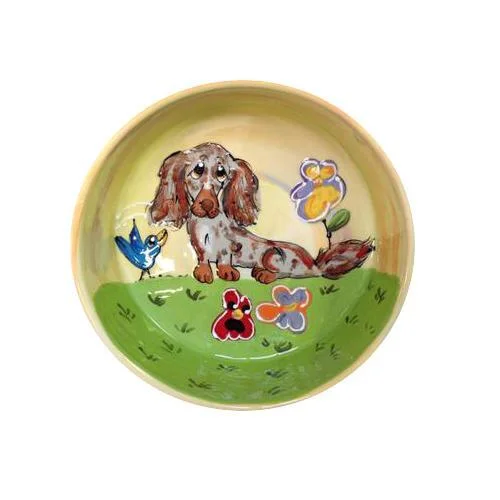 Dachshund 1 Dog Bowl