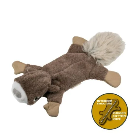 Tall Tails Stuffless Squirrel Squeaker Dog Toy (16")