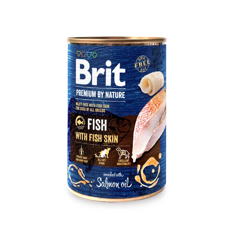 BRIT PREMIUM By Nature  Riba s ribljom kožom