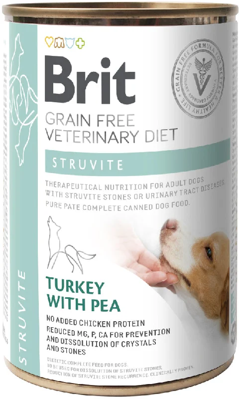 BRIT VD Struvite Conservă câini, reducerea recurenţei pietrelor struvite 400g