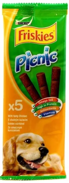 FRISKIES Recompense pentru câini PICNIC cu Pui 42g