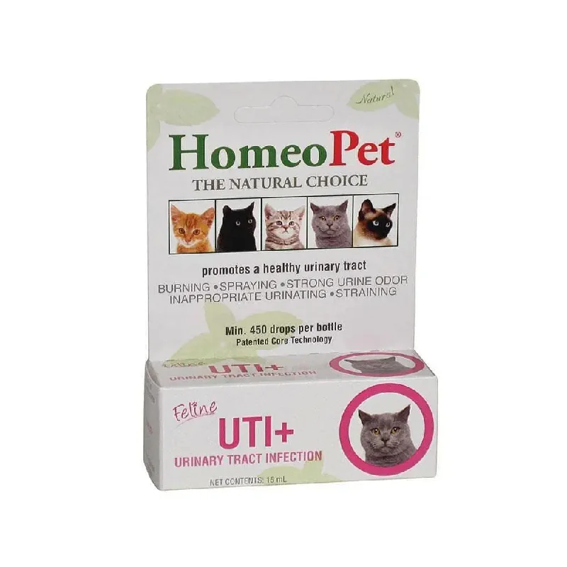 Homeopet® Feline Uti+ Homeopathic Remedy 15 Ml