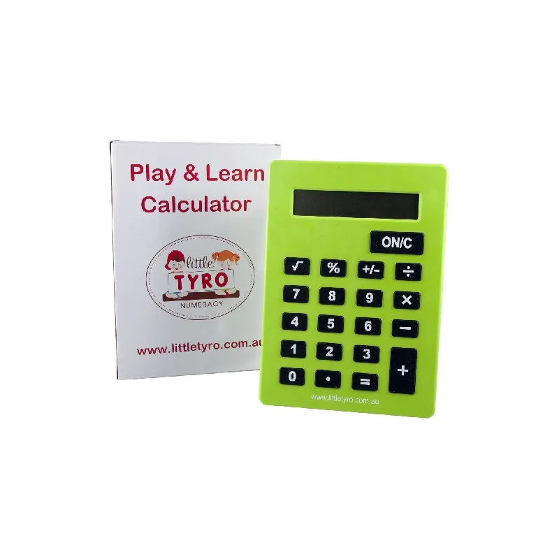 Little Tyro Play and Learn Calculator