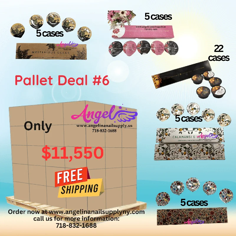 Pallet Deal #6 Angel Mix Products:  Dream 5-Step Luxury Spa