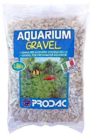 PRODAC Pietriş Alb 3-6mm, 2,5kg