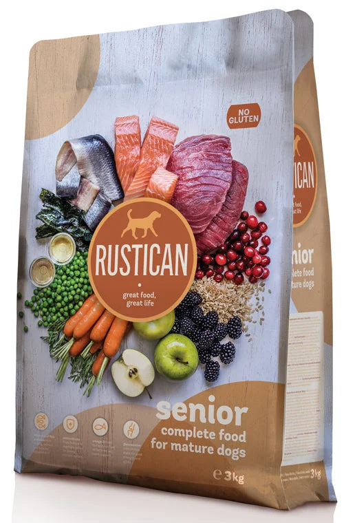 RUSTICAN SENIOR, s haringom, lososom i tunom, 3kg