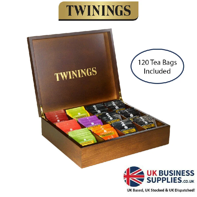 Twinings 12 Compartment Display Box & 1000 Twinings Everyday Sachets (Multi Pack Offer)