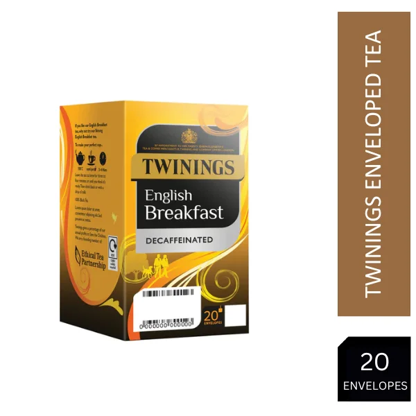 Twinings English Breakfast Decaf Enveloped 20's