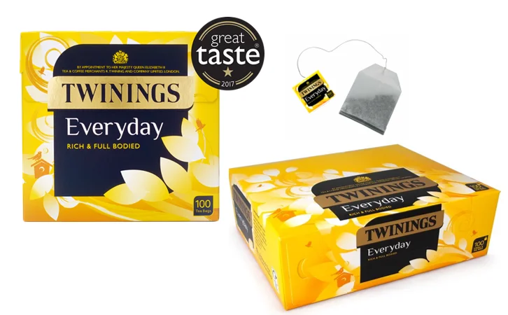 Twinings Everyday String & Tagged 100's